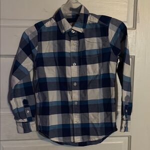 The Children's Place Blue Plaid Shirt